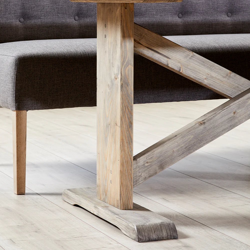150cm Grafton Dining Table, Bench with Topper & Stanford Corner Bench Bundle - Image 8