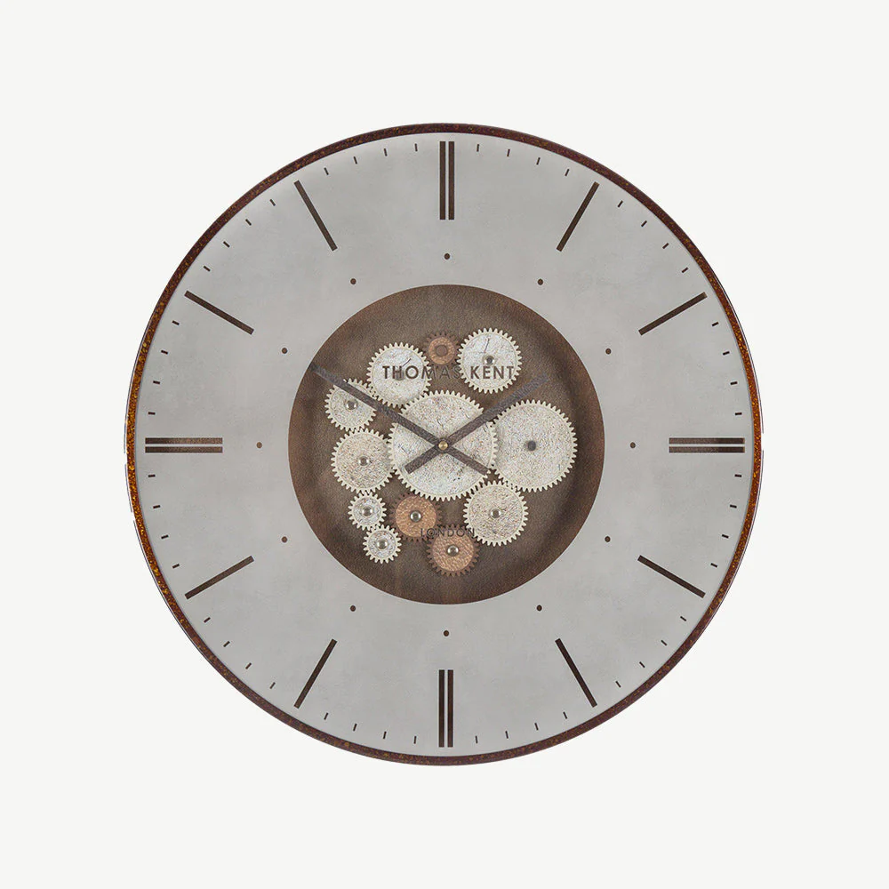 21" Clocksmith Wall Clock Cog Bronze