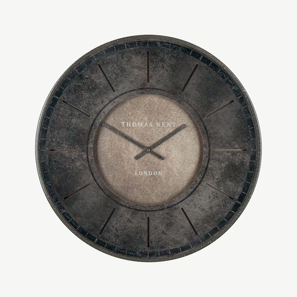 21" Florentine Wall Clock Smoke - Image 2