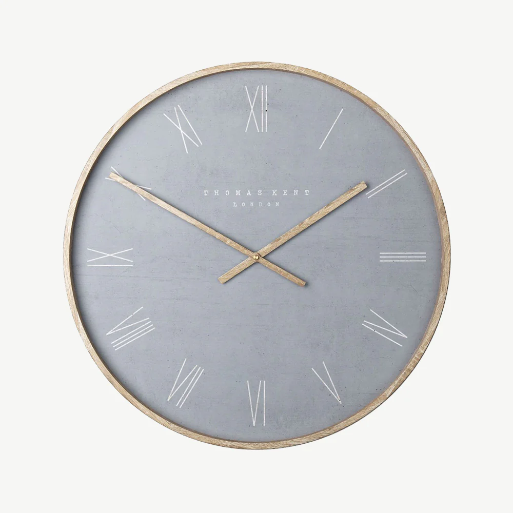21" Nordic Wall Clock Cement - Image 2