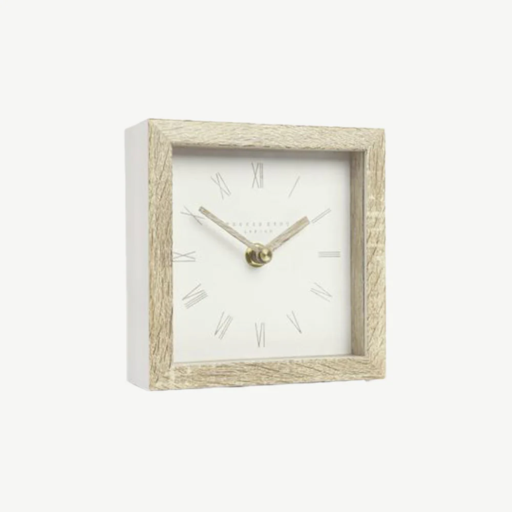 5" Nordic Mantel Clock Tofu - Image 2