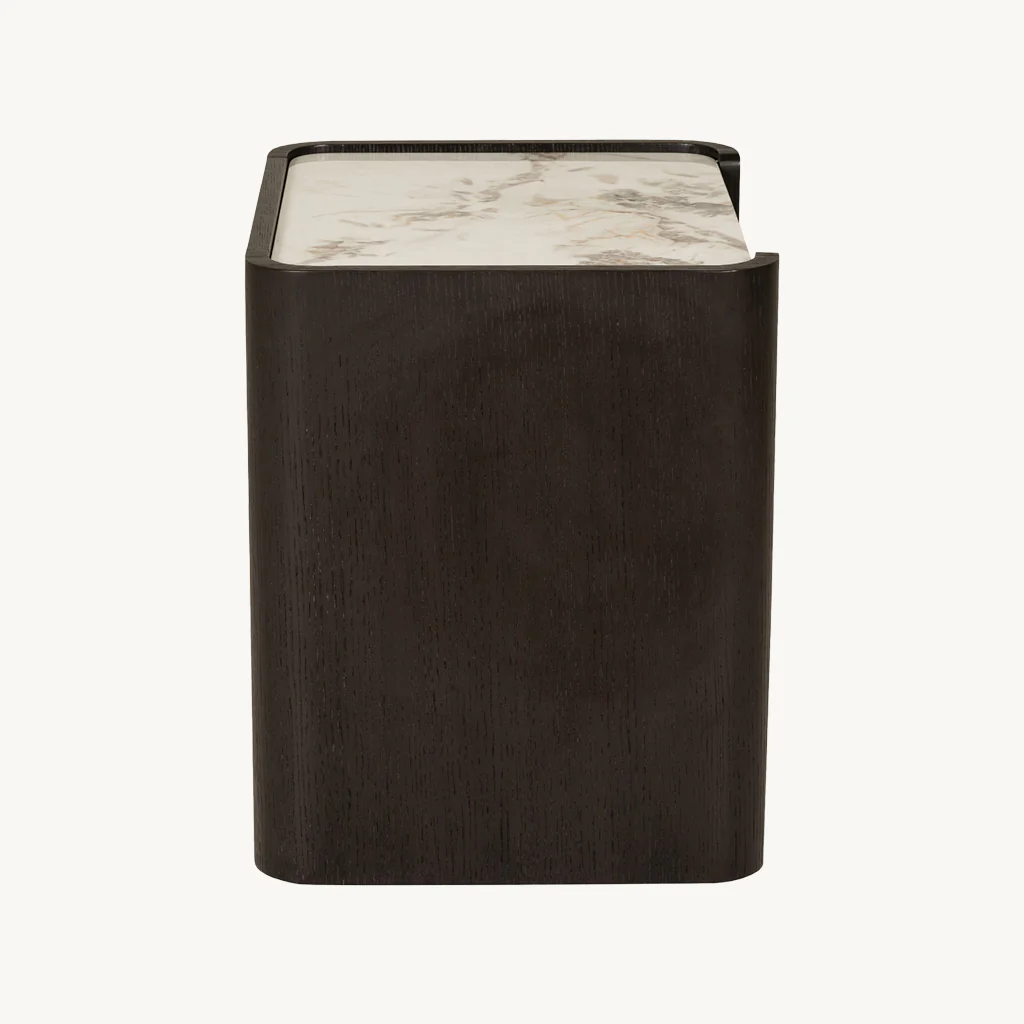 Adara 2 Drawer Bedside Table - Image 4