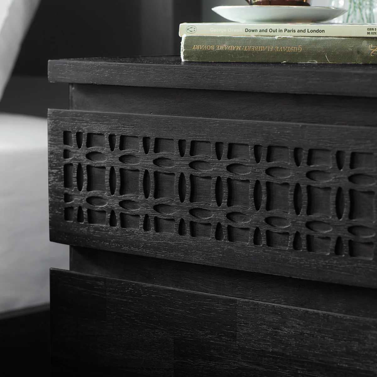 Akari 2 Drawer Bedside Cabinet - Image 2