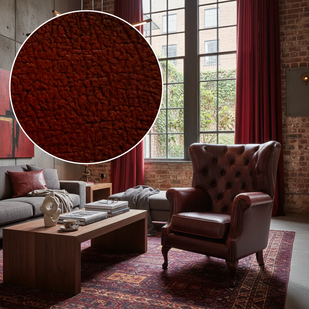 Albert Leather Armchair - Image 3