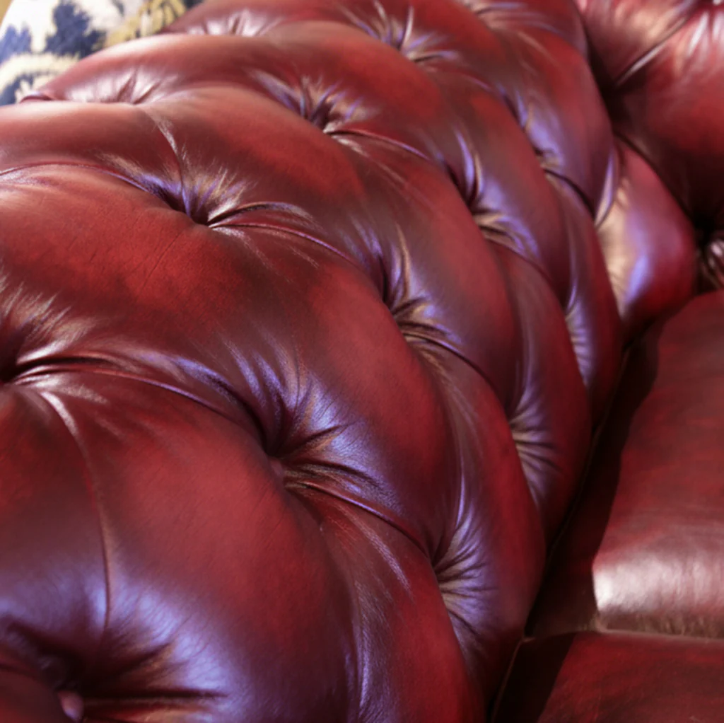 Albert Rub-off Leather Armchair - Image 5