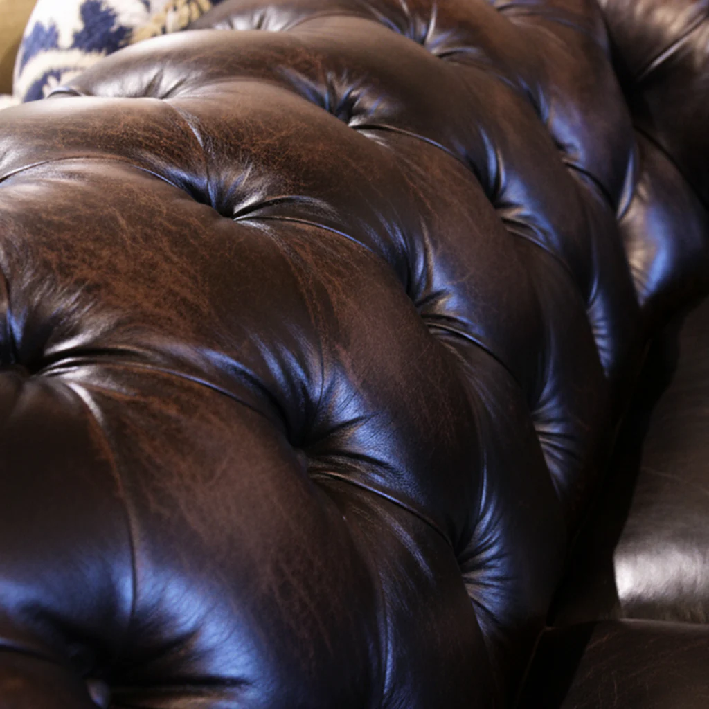 Albert Rub-off Leather Armchair - Image 8