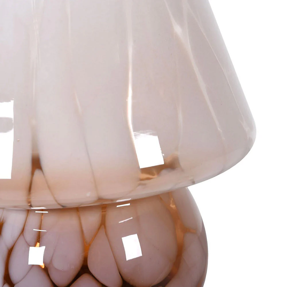 Amber Marble Effect Mushroom Hurricane - Image 3