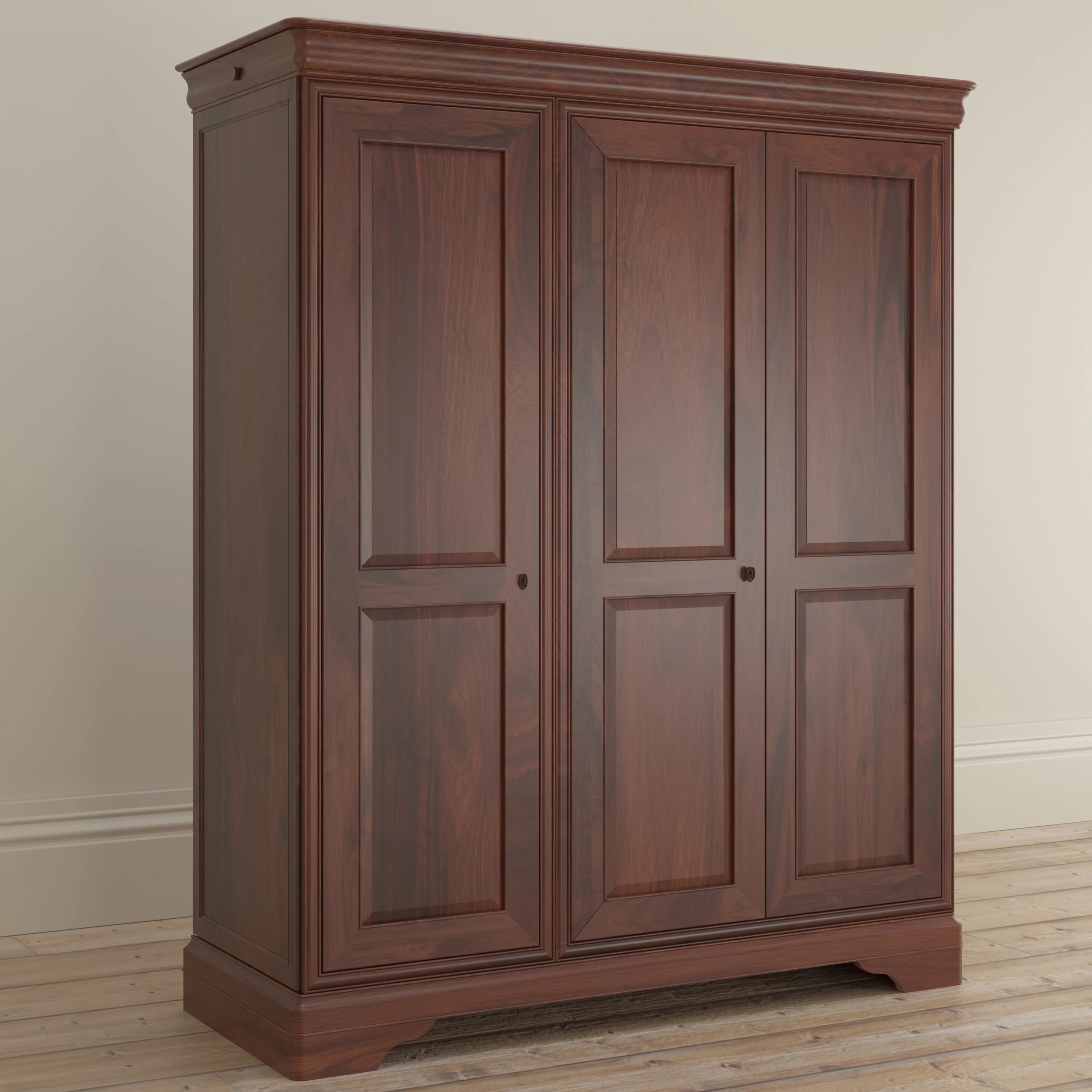 Antoinette 3 Door Wardrobe - Image 3