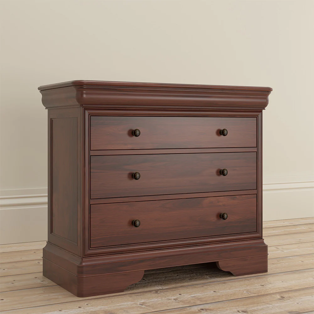 Antoinette Wide 3 Drawer Chest - Image 5