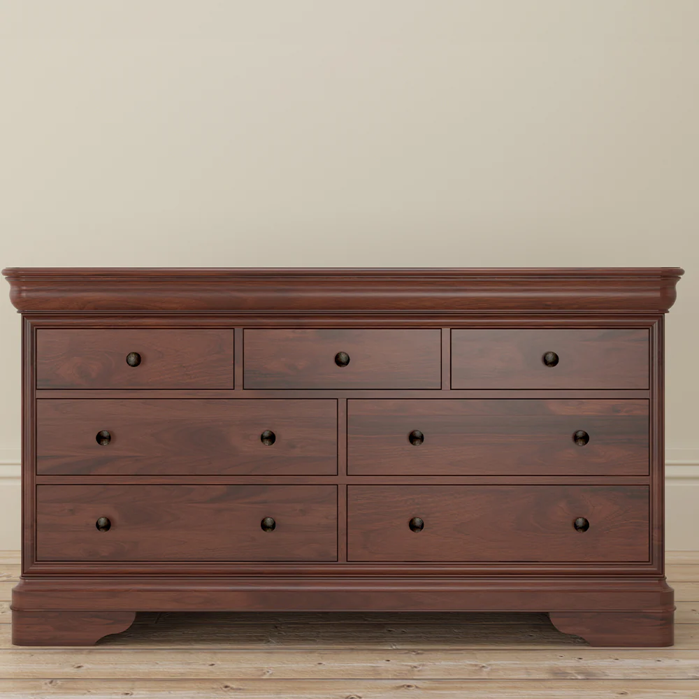 Antoinette Wide 4+3 Drawer Chest - Image 4