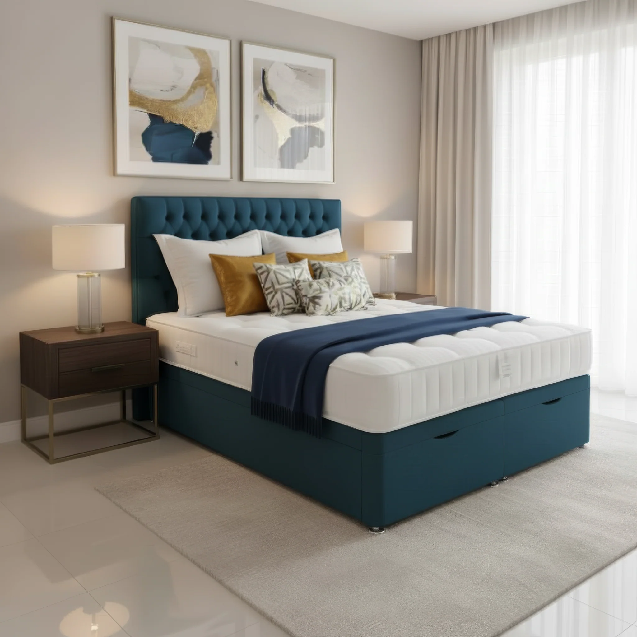 Arighi Bianchi Ottoman Antoinette Bed