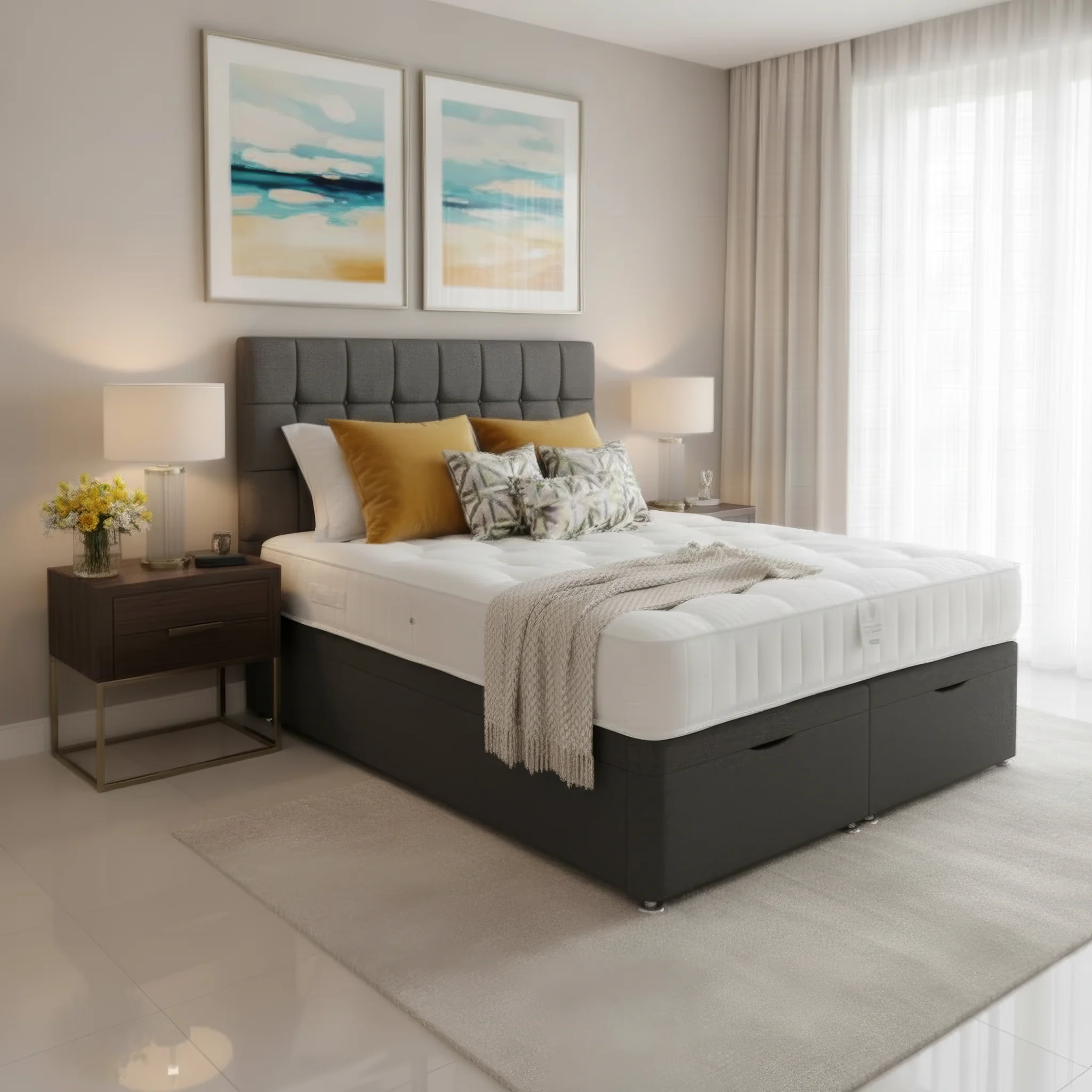 Arighi Bianchi Ottoman Broadway Bed - Image 13