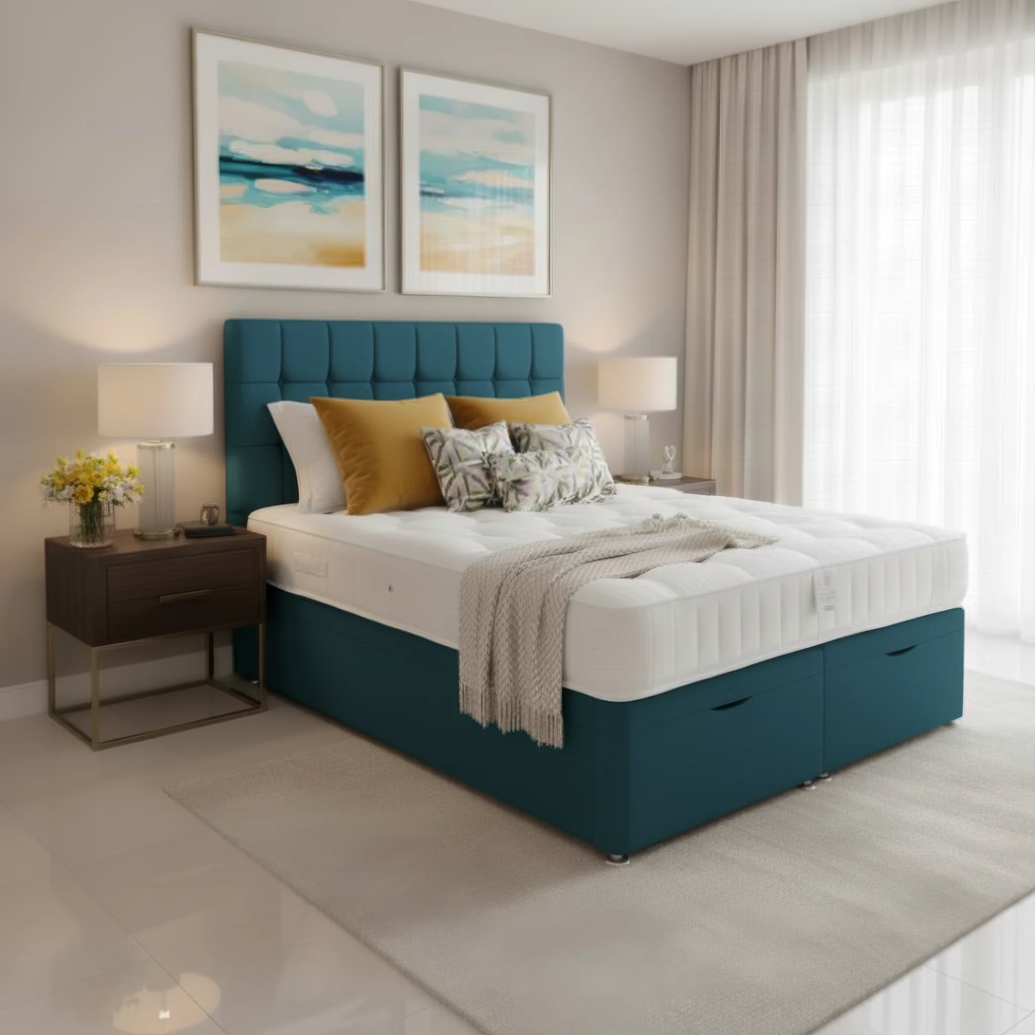 Arighi Bianchi Ottoman Broadway Bed - Image 9