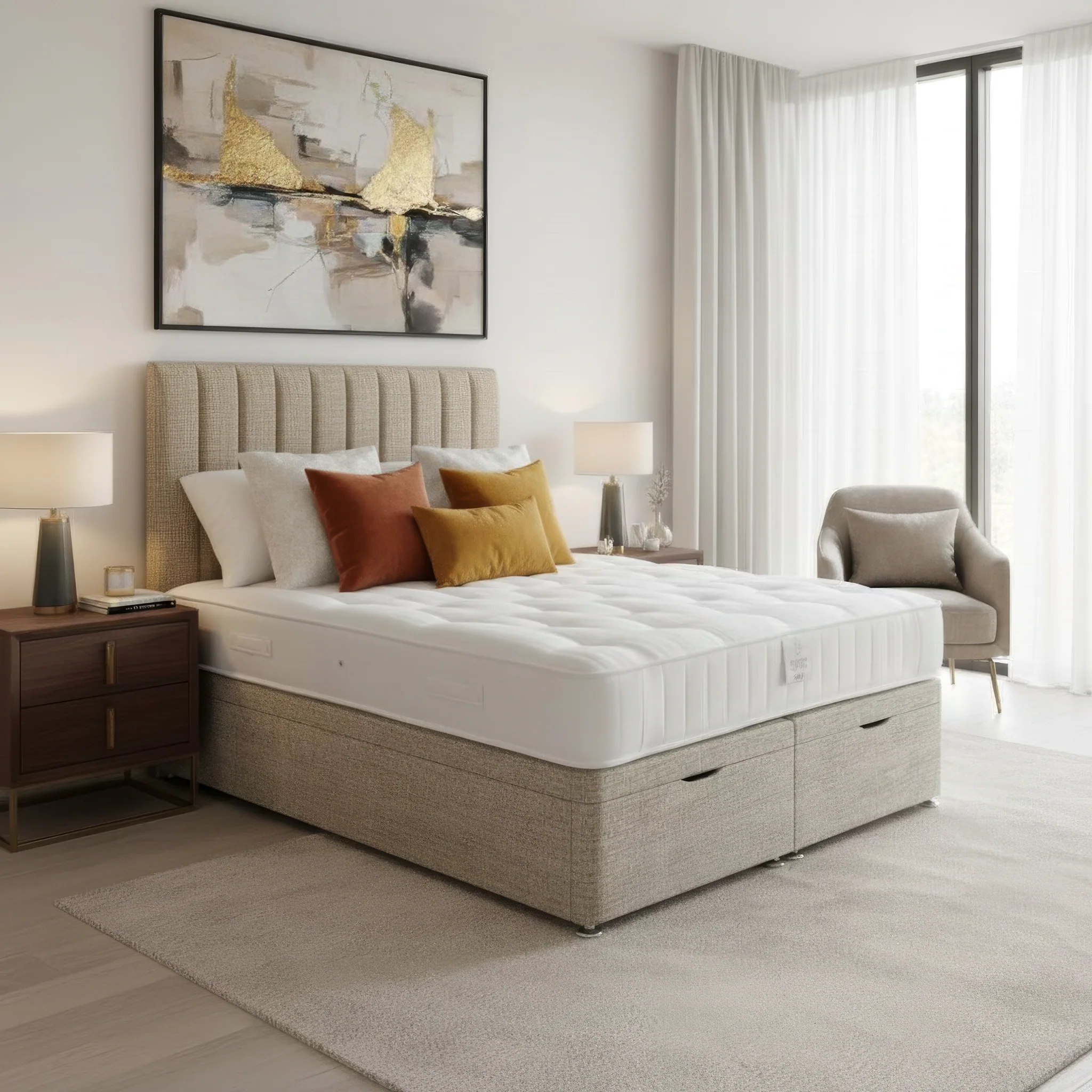 Arighi Bianchi Ottoman Gene Bed