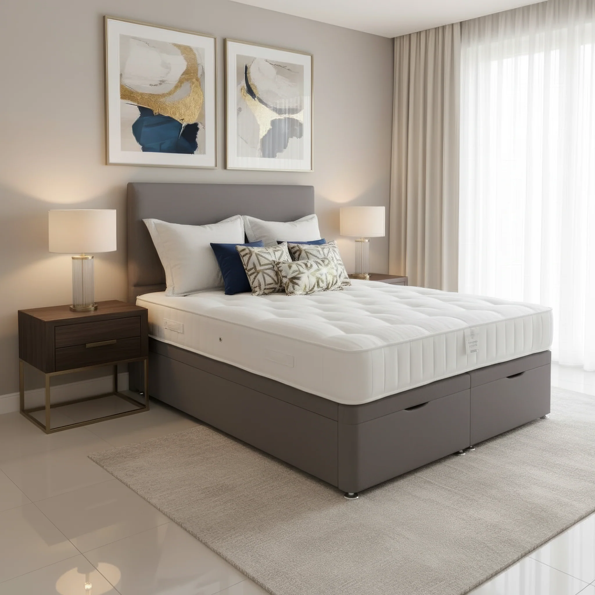 Arighi Bianchi Ottoman Prarie Bed