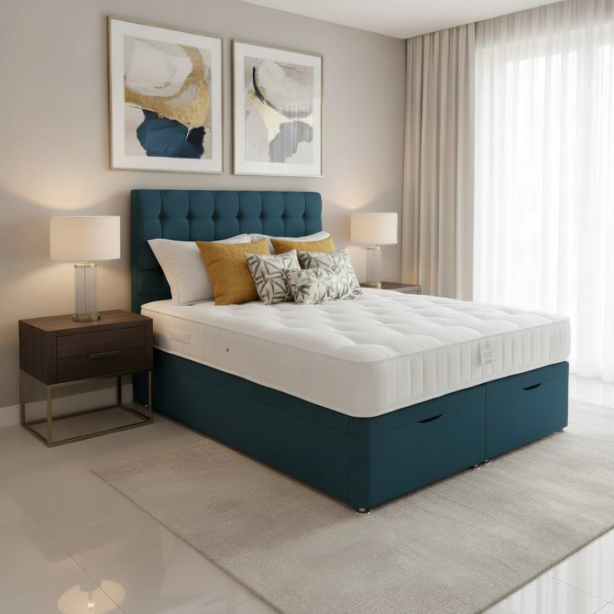 Arighi Bianchi Ottoman Stamford Bed - Image 13