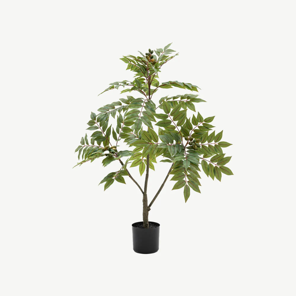Artificial Potted Chinese White Olive Tree - Image 3
