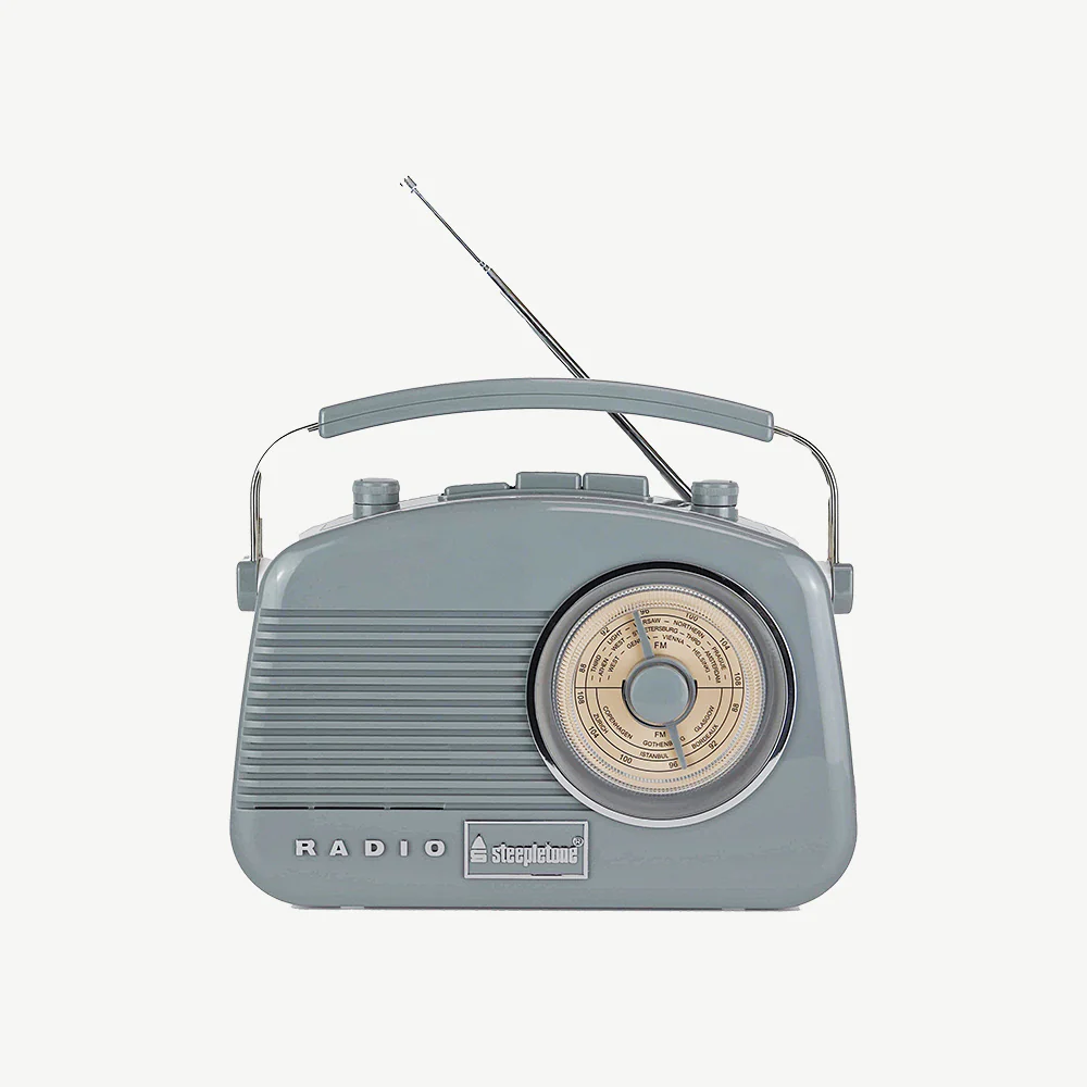 Baby Brighton Retro Style Portable Radio - Image 2