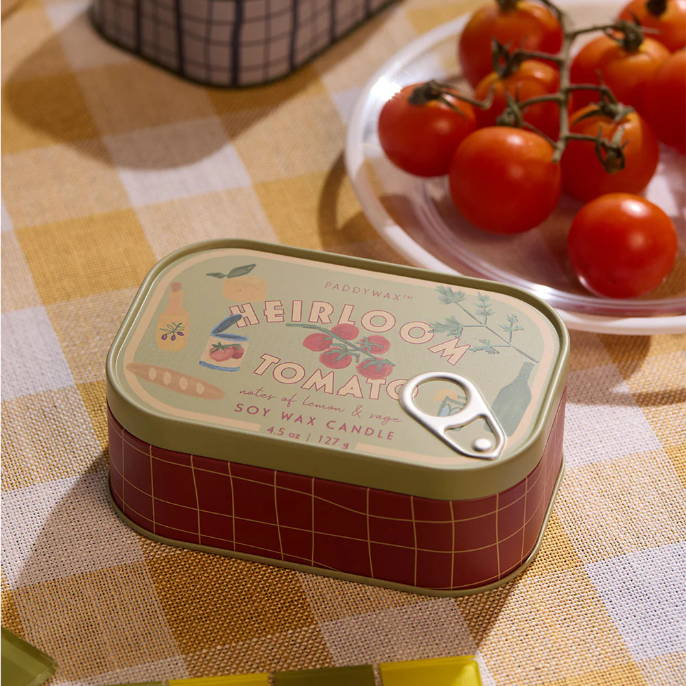 Bistro Tomato Tin Scented Candle - Image 2