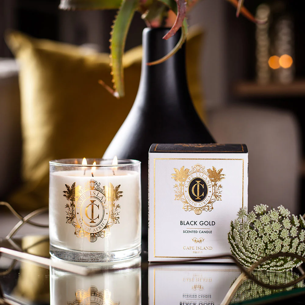 Black Gold Fragrance Candle - Image 2