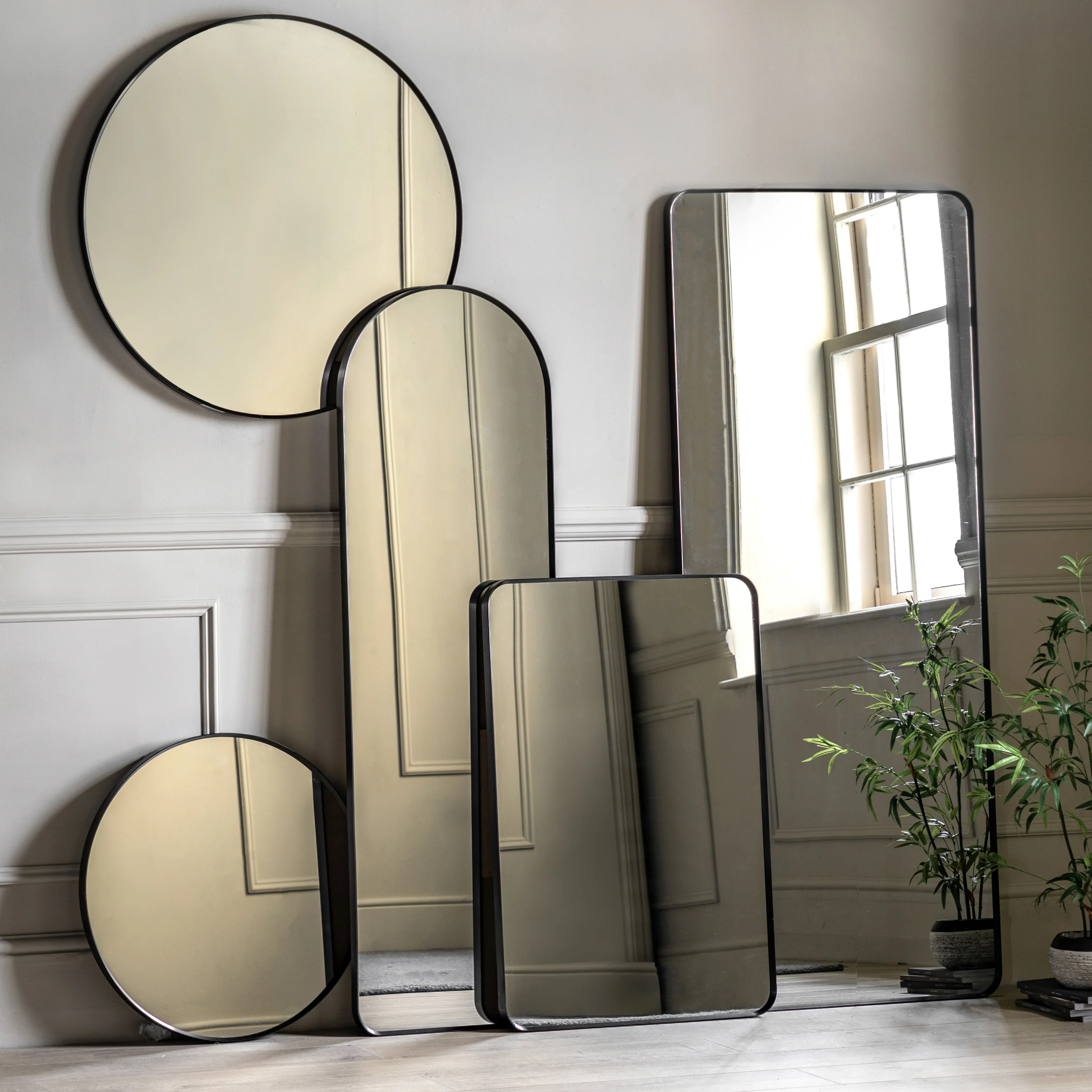 Bordeaux Rectangle Leaner Mirror - Image 3