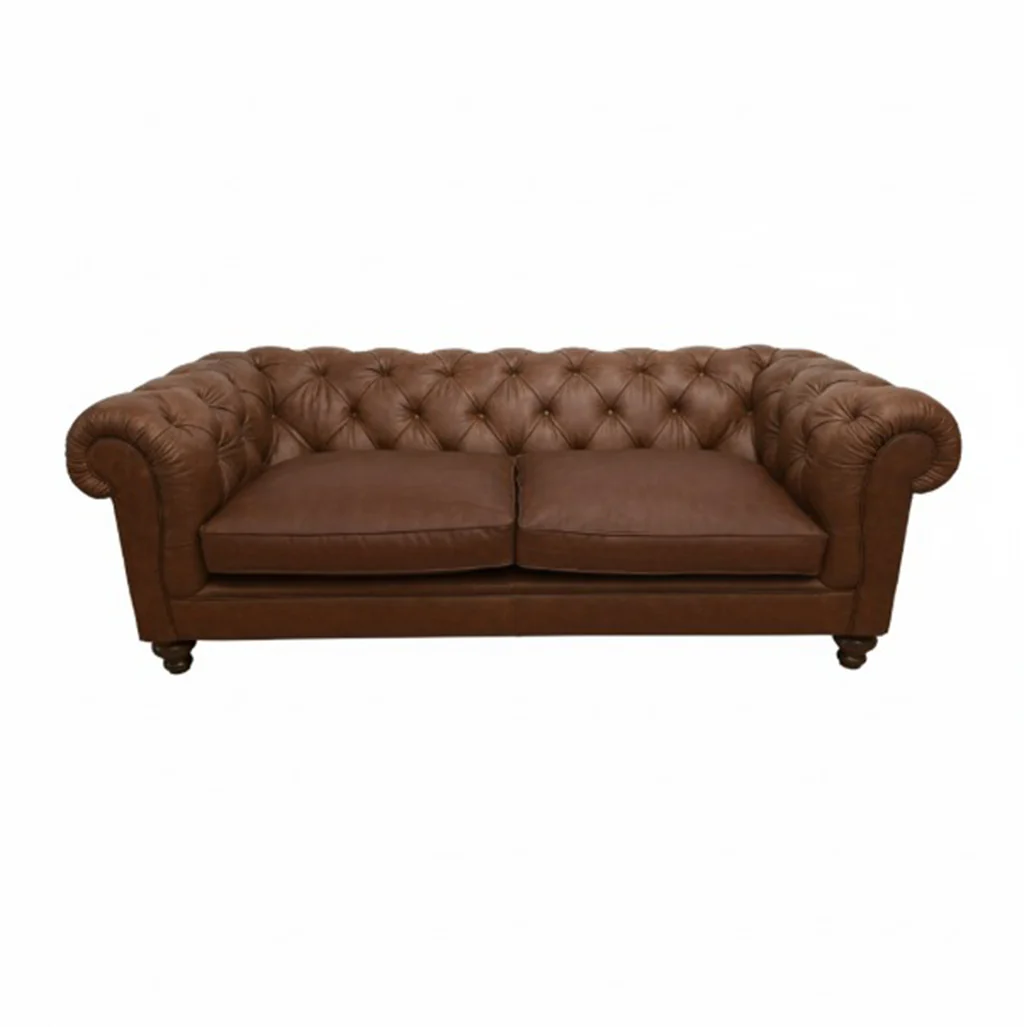 Britannia Leather Sofa - Image 11