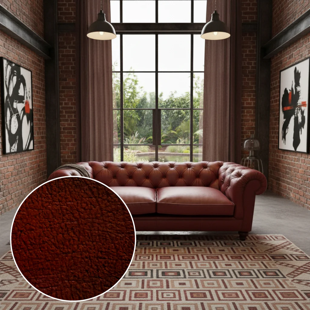 Britannia Leather Sofa - Image 6