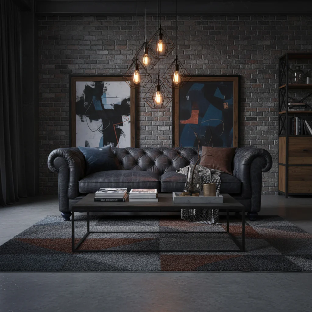 Britannia Rub-off Leather Sofa - Image 17