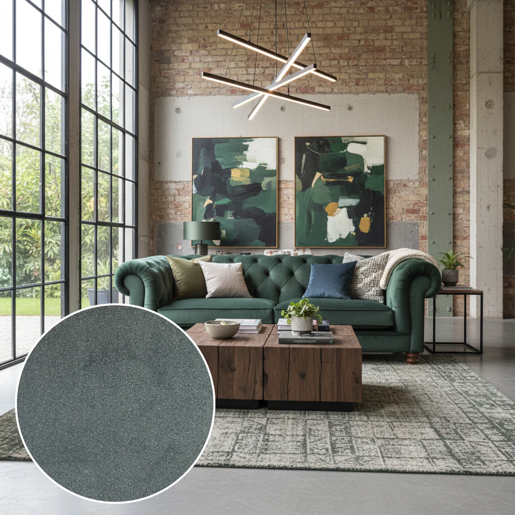 Britannia Velvet Sofa - Image 2
