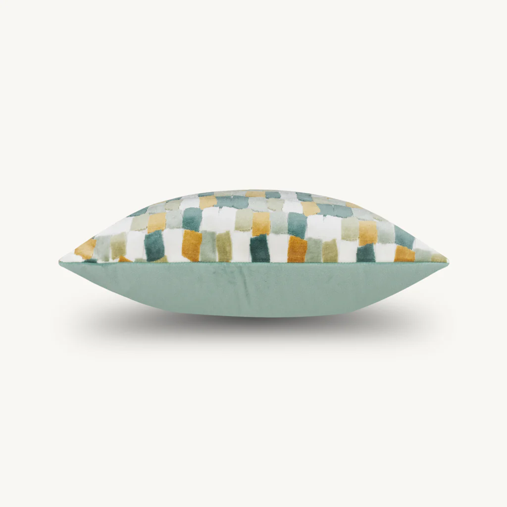Calypso Velvet Jacquard Cushion - Image 5