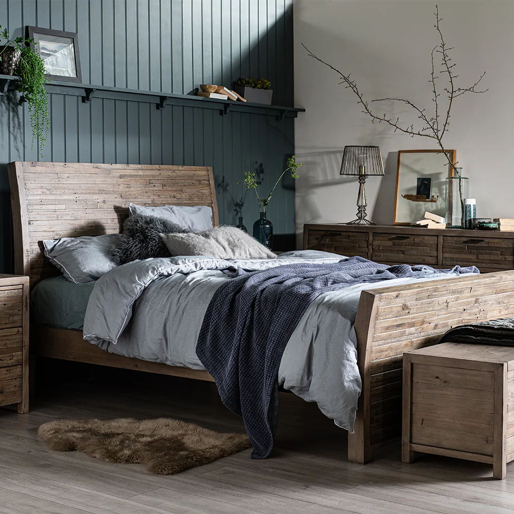 Camia Grey Bedstead - Image 2