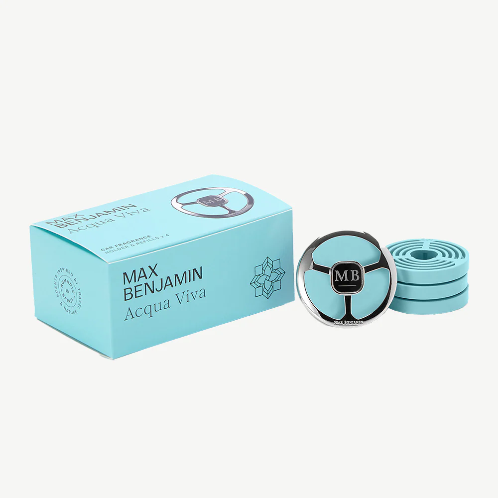 Max Benjamin Car Fragrance Set Acqua Viva