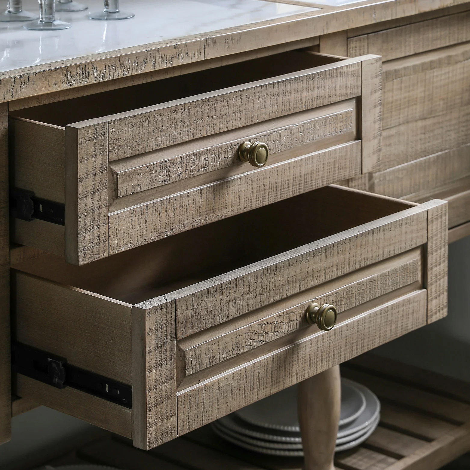 Cheviot 2 Drawer 2 Door Sideboard - Image 2