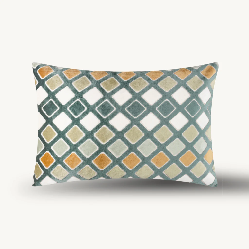 Comet Velvet Cut Cushion - Image 3