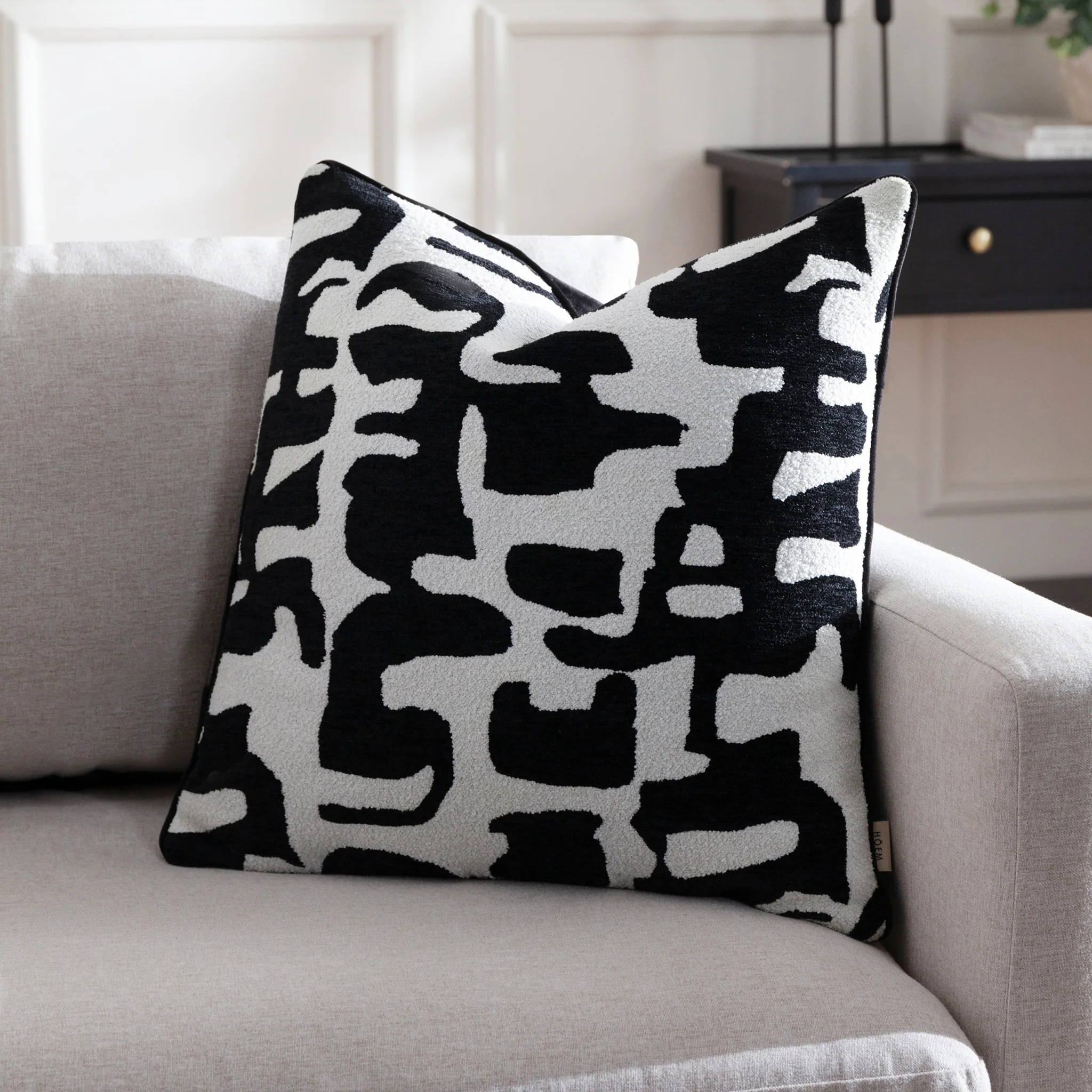 Copacabana Boucle Jacquard Cushion - Image 2