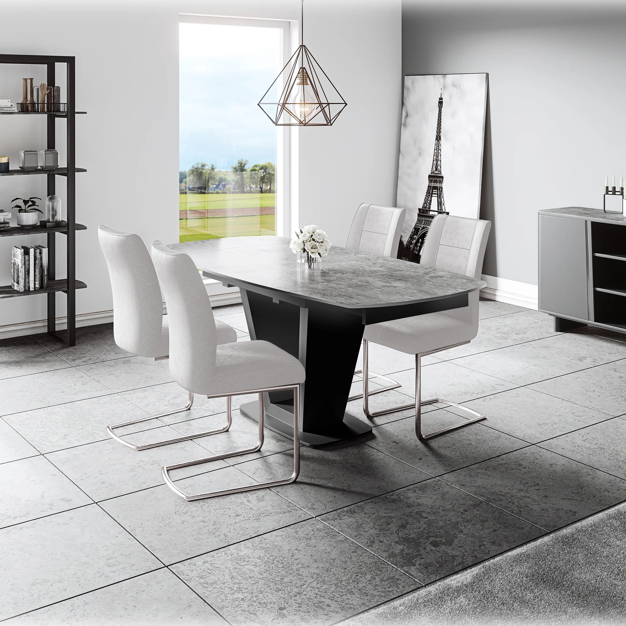 Cordova Contour Dining Chair - Image 3
