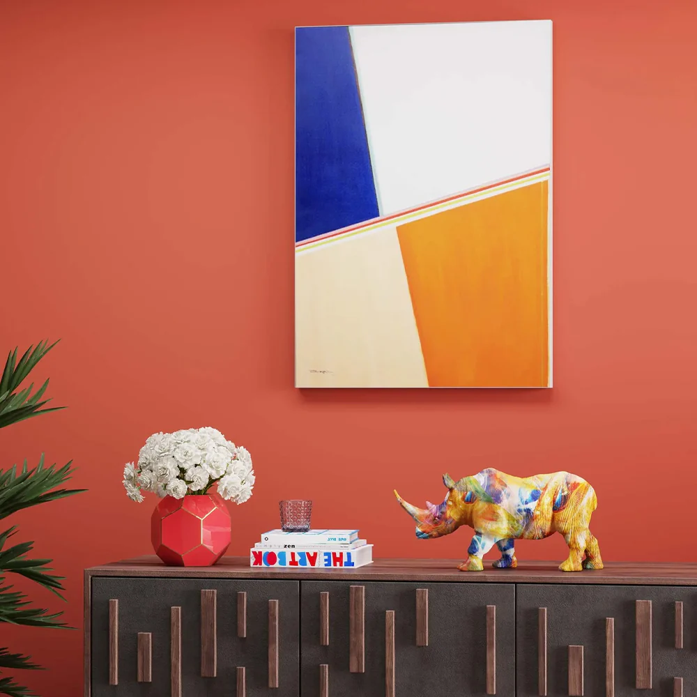 Deco Coloured Rhino - Image 2