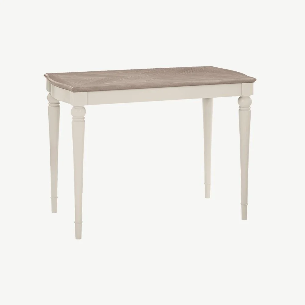 Dieppe Washed Oak & Grey Bar Table - Image 3