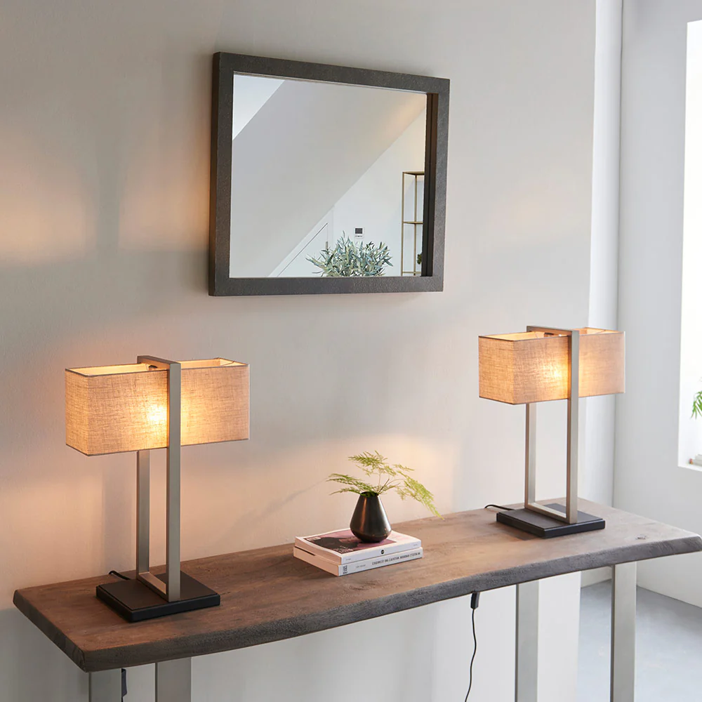Willot Satin Nickel Table Lamp - Image 5