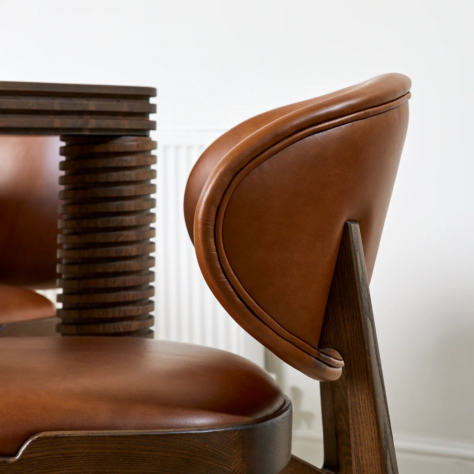 Erica Leather Dining Chair - Image 4