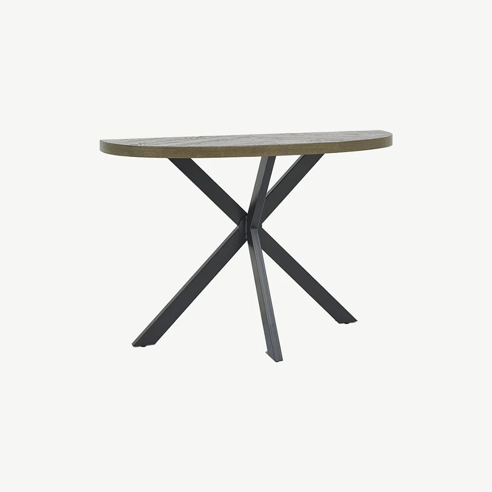 Glendale Fumed Oak Console Table - Image 2