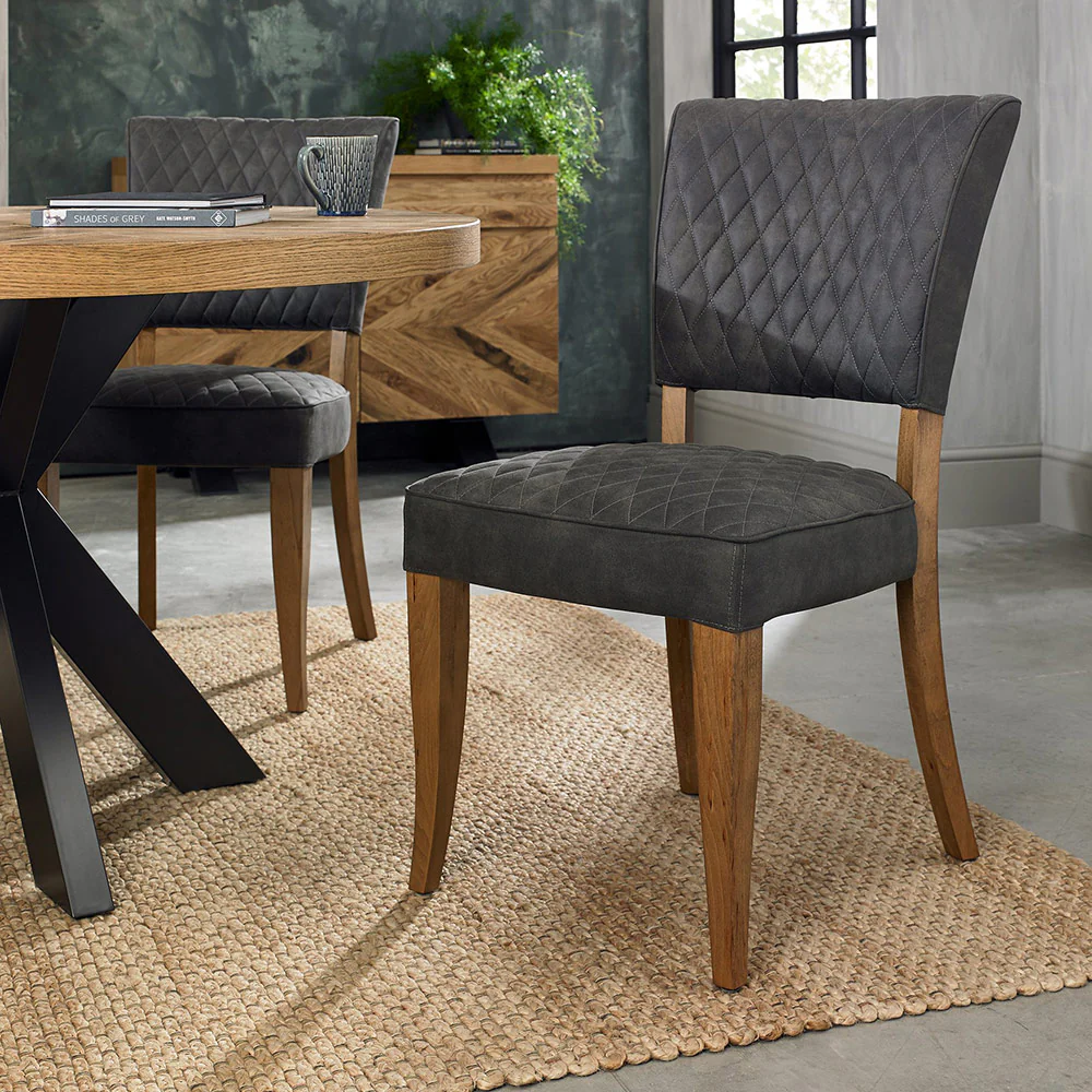 Glendale Rustic Oak Logan Chair