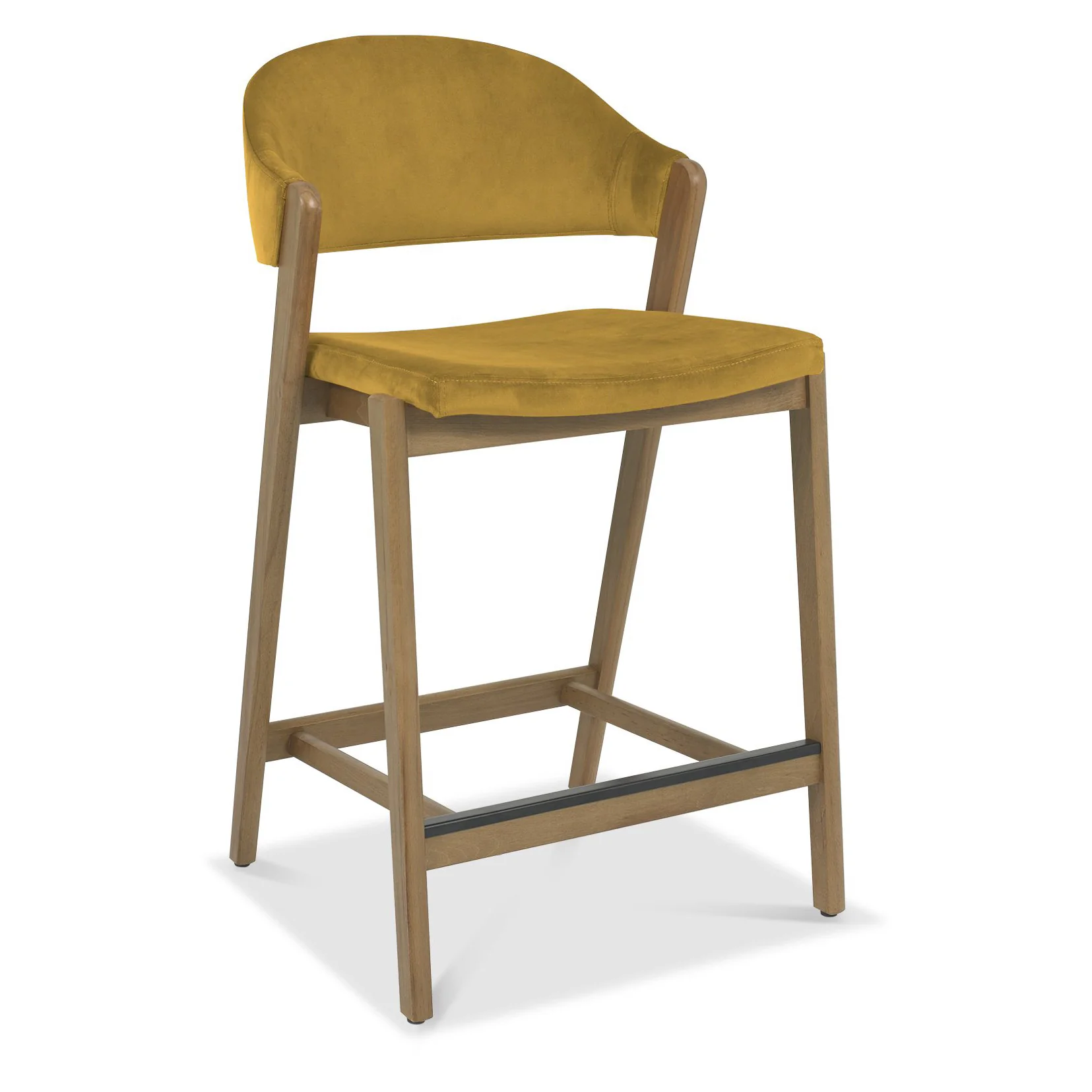 Highgate Rustic Oak Barstool - Image 19