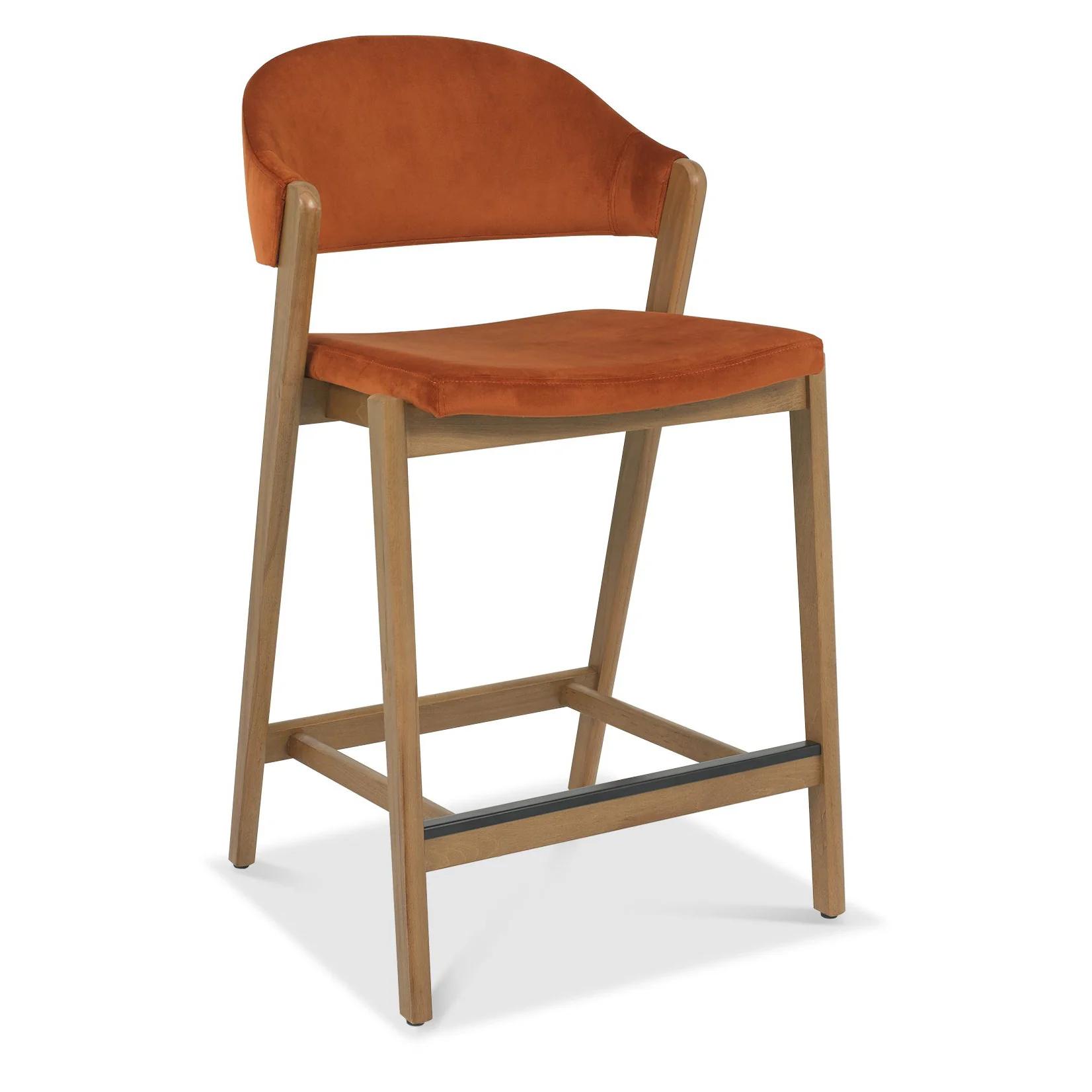 Highgate Rustic Oak Barstool - Image 26