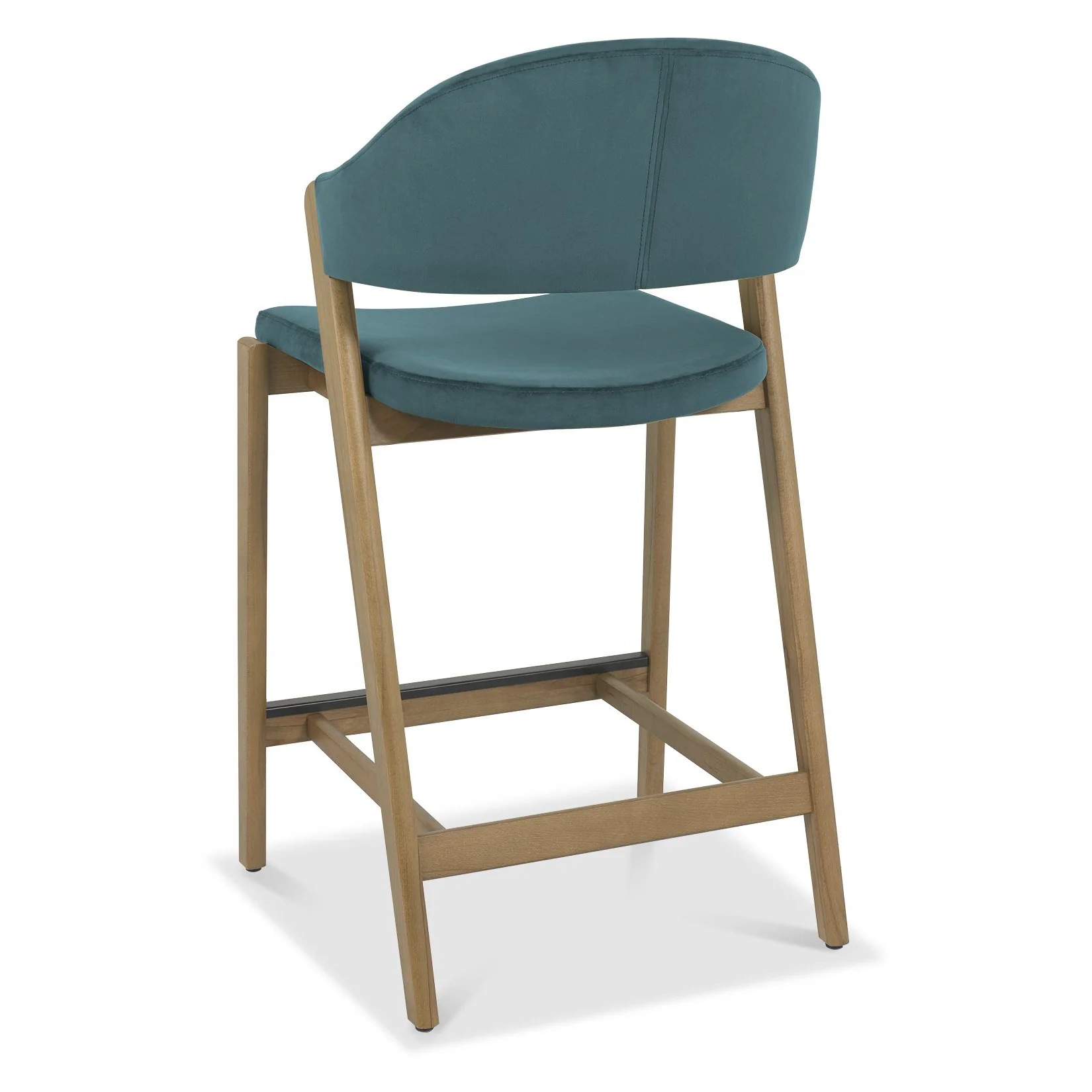 Highgate Rustic Oak Barstool - Image 3