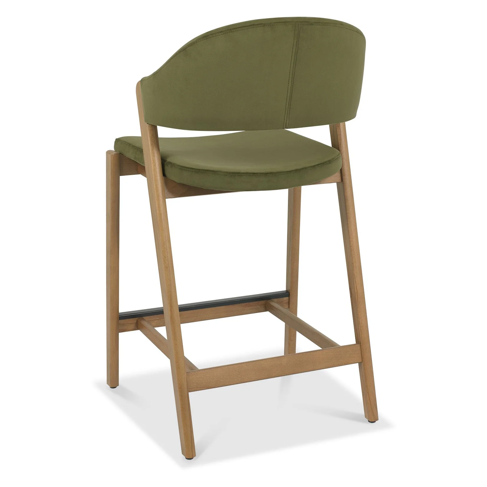 Highgate Rustic Oak Barstool - Image 6