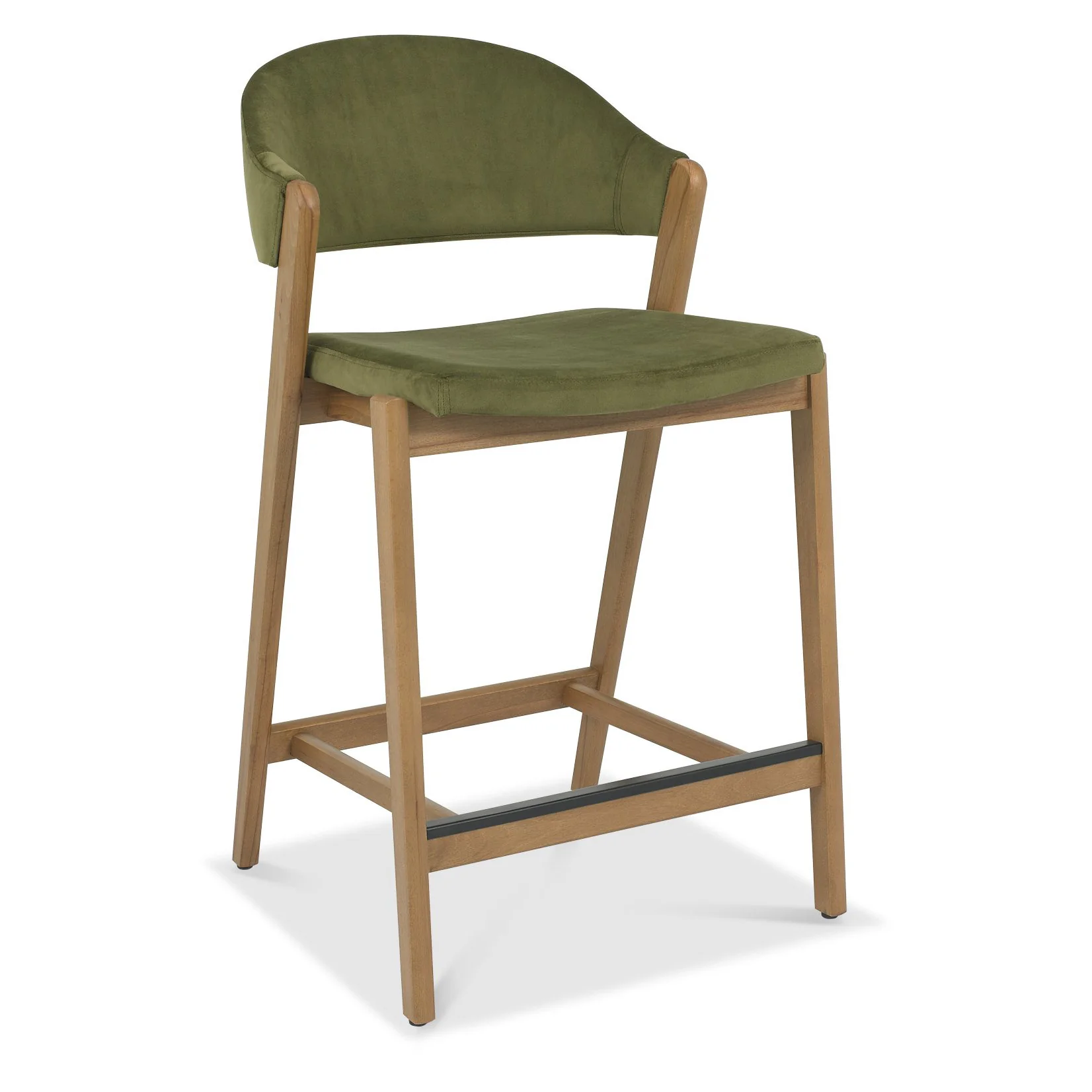 Highgate Rustic Oak Barstool - Image 7
