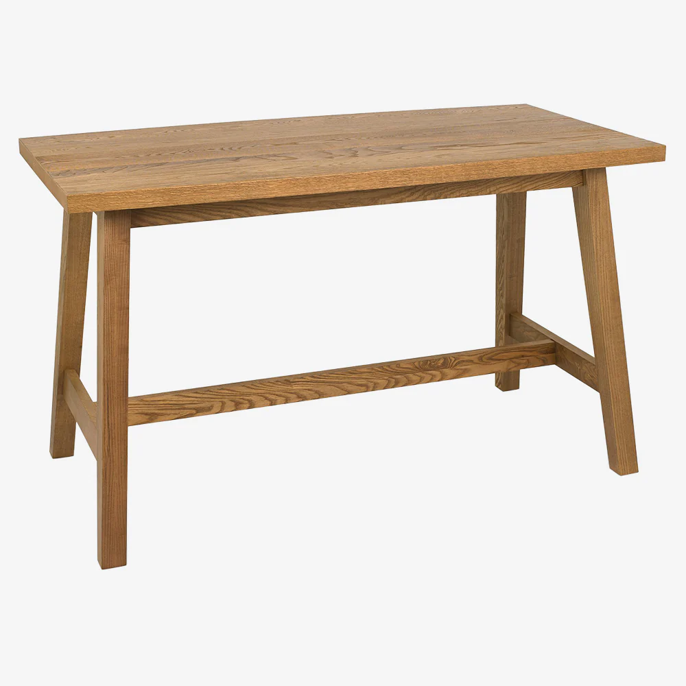 Highgate Rustic Oak Bar Table - Image 3