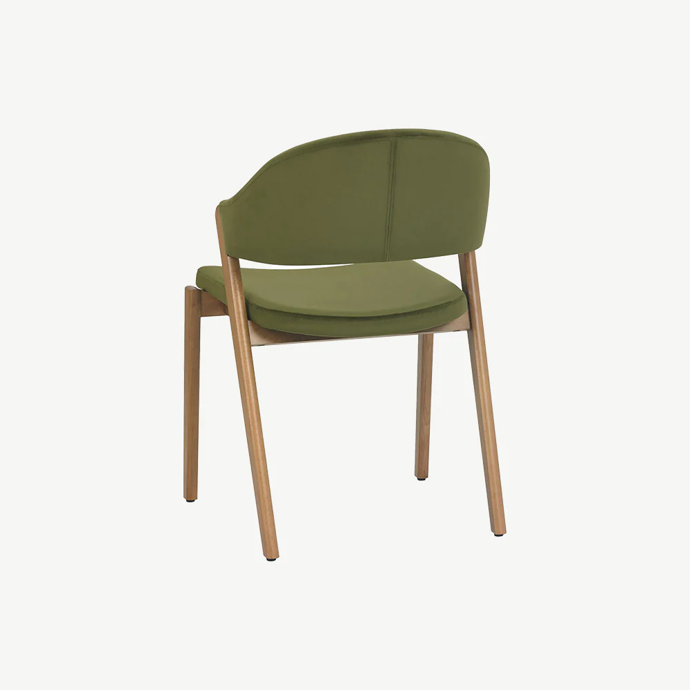 Highgate Rustic Oak Dining Chair - Image 10
