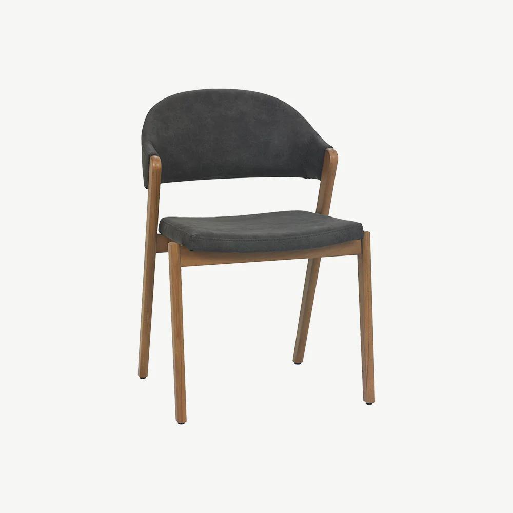 Highgate Rustic Oak Dining Chair - Image 14